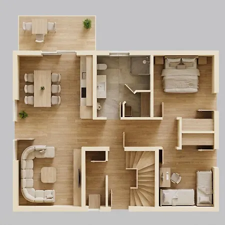 Sonneninsel Strandmoewe Erdgeschoss Loddin