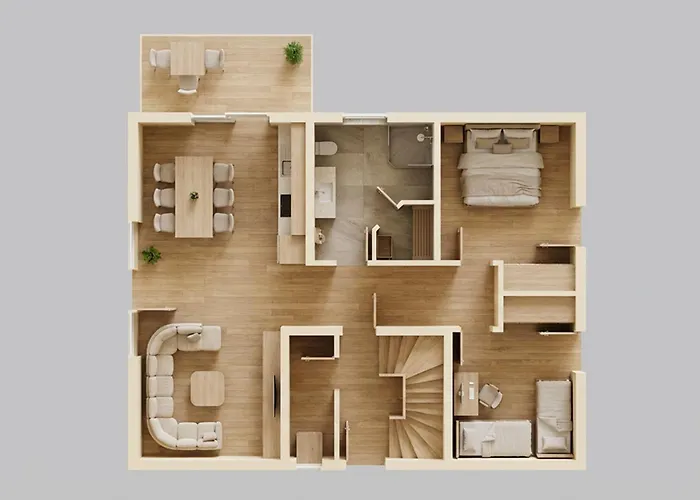 Sonneninsel Strandmoewe Erdgeschoss Loddin